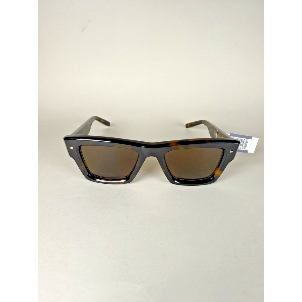 Valentino XXII VLS-106B-53 Havana Brown Sunglasses 53-21-145 Made In Japan